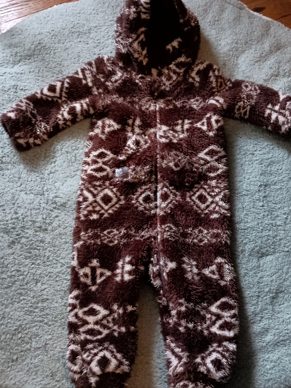 Cody James Southwestern Fuzzy Snowsuit‎ Bunting